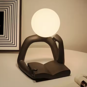 Modern Resin Abstract Statue LED light